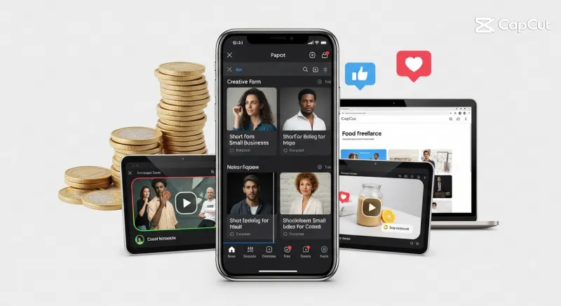 Hướng dẫn kiếm tiền trên CapCut cho người mới - Các Phương Pháp Kiếm Tiền Trực Tiếp Với CapCut