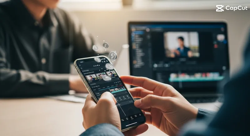 Hướng dẫn kiếm tiền trên CapCut cho người mới