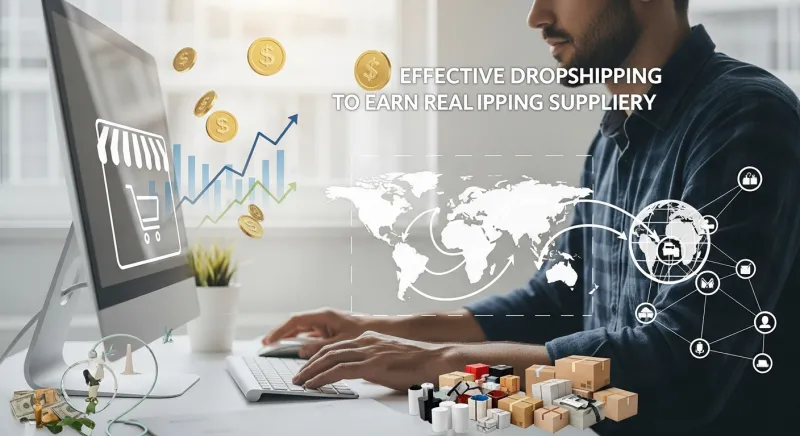 Hướng Dẫn Kiếm Tiền Dropshipping Hiệu Quả Ra Tiền Thật - Tìm Kiếm Nhà Cung Cấp Dropshipping Uy Tín
